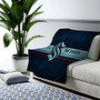 Hockey Cozy Blanket - Seattle Kraken Nhl1012  Soft Blanket, Warm Blanket