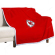 Football Sherpa Blanket - Kansas City Chiefs Nfl1004 Soft Blanket, Warm Blanket