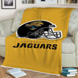 Jacksonville Jaguars Sherpa Blanket - Nfl Football1002  Soft Blanket, Warm Blanket