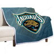 Jacksonville Jaguars Football Sherpa Blanket - Esports  Soft Blanket, Warm Blanket