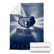 Memphis Grizzlies Cozy Blanket - Basketball Grizzlies Memphis Soft Blanket, Warm Blanket