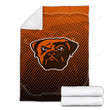 Cleveland Browns Cozy Blanket - Brown Dog Football Soft Blanket, Warm Blanket