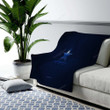 Dallas Cowboys Cozy Blanket - American Football Club Nfl Blue Soft Blanket, Warm Blanket