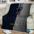 Dallas Cowboys Sherpa Blanket - American Football  Soft Blanket, Warm Blanket