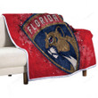 Florida Panthers American Hockey Club Sherpa Blanket -  Soft Blanket, Warm Blanket