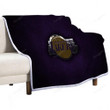 Los Angeles Lakers American Basketball Club Sherpa Blanket - Metal La Lakers  Soft Blanket, Warm Blanket