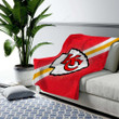 Chiefs  Cozy Blanket - Chiefs Backdrop Chiefs Football Soft Blanket, Warm Blanket