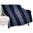 Indianapolis Colts Sherpa Blanket - American Football Club Metal White-Blue Metal Mesh  Soft Blanket, Warm Blanket