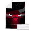 Chicago Bulls Cozy Blanket - Nba Basketball Jordan Soft Blanket, Warm Blanket