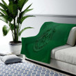 Milwaukee Bucks Cozy Blanket - 3D Green 3D  Soft Blanket, Warm Blanket