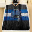 Orlando Magic Fleece Blanket - Grunge Nba Basketball Club Soft Blanket, Warm Blanket