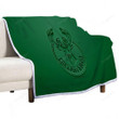 Milwaukee Bucks Sherpa Blanket - 3D Green 3D  Soft Blanket, Warm Blanket