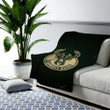Milwaukee Bucks Cozy Blanket - Basketball Crest  Soft Blanket, Warm Blanket