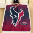 Nfl Houston Texans Fleece Blanket - Professional 3D  Soft Blanket, Warm Blanket