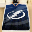 Tampa Bay Lightning Fleece Blanket - Nhl Hockey Tampa Bay Soft Blanket, Warm Blanket