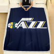 Utah Jazz Fleece Blanket - Adidas And1 Champion Soft Blanket, Warm Blanket