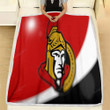 Ottawa Senators  Fleece Blanket - Senators Ottawa Nhl Soft Blanket, Warm Blanket