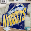 Denver Nuggets Sherpa Blanket - Nba Basketball2003 Soft Blanket, Warm Blanket