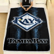 Tampa Bay Rays Fleece Blanket - Baseball Florida Mlb2001 Soft Blanket, Warm Blanket