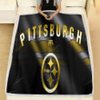 Pittsburgh Sers Nfl Sers Fleece Blanket -  Soft Blanket, Warm Blanket