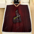 St Louis Cardinals Fleece Blanket - American Baseball Club Red Metal Metal Soft Blanket, Warm Blanket