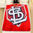 St Louis Cardinals Fleece Blanket - Baseball St Louis  Soft Blanket, Warm Blanket