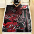 New Jersey Devils Fleece Blanket - Hockey Nhl  Soft Blanket, Warm Blanket