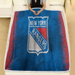 Sports Fleece Blanket - Hockey New York Rangers  Soft Blanket, Warm Blanket