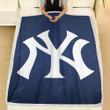 New York Yankees Fleece Blanket - Baseball Mlb New York1002 Soft Blanket, Warm Blanket