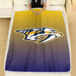 Nashville Predators Fleece Blanket - Nhl  Soft Blanket, Warm Blanket