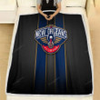 New Orleans Pelicans Fleece Blanket - Basketball Nba  Soft Blanket, Warm Blanket