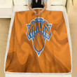New York Knicks Fleece Blanket - Nba New York Usa Soft Blanket, Warm Blanket