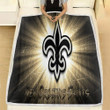New Orleans Saints  Fleece Blanket - Lightning Saints  Soft Blanket, Warm Blanket