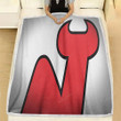 Sports Fleece Blanket - Hockey New Jersey Devils1004  Soft Blanket, Warm Blanket