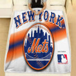 New York Mets Fleece Blanket - Mets1005  Soft Blanket, Warm Blanket
