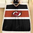 New Jersey Devils Fleece Blanket - Black Hockey New Jersey2003 Soft Blanket, Warm Blanket