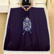 Sacramento Kings Basketball Fleece Blanket - Nba  Soft Blanket, Warm Blanket