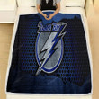 Tampa Bay Lightning Fleece Blanket - Nhl Hockey Eastern Conference Soft Blanket, Warm Blanket