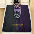 Sacramento Kings Fleece Blanket - Basketball Club Nba Basketball Soft Blanket, Warm Blanket