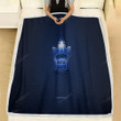 Toronto Maple Leafs Fleece Blanket - Canadian Hockey Club Nhl Blue Soft Blanket, Warm Blanket
