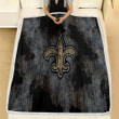 New Orleans Saints Fleece Blanket - Sport  Soft Blanket, Warm Blanket