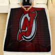 New Jersey Devils Fleece Blanket - Nhl Hockey Eastern Conference Soft Blanket, Warm Blanket