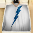 Sports Fleece Blanket - Hockey Tampa Bay Lightning1001  Soft Blanket, Warm Blanket