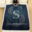 Seattle Mariners Fleece Blanket - Mlb Baseball  Soft Blanket, Warm Blanket