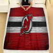 New Jersey Devils Nhl Fleece Blanket - Hockey Club Eastern Conference Usa Soft Blanket, Warm Blanket