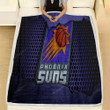 Phoenix Suns Fleece Blanket - Nba Basketball Western Conference Soft Blanket, Warm Blanket