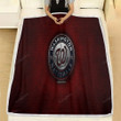 Washington Nationals Fleece Blanket - American Baseball Club Red Metal Metal Soft Blanket, Warm Blanket