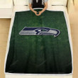 Seattle Seahawks Fleece Blanket - American Football Nfl Sport Soft Blanket, Warm Blanket
