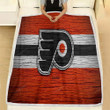 Philadelphia Flyers Nhl Fleece Blanket - Hockey Club Eastern Conference Usa Soft Blanket, Warm Blanket