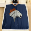 Nfl Fleece Blanket - Denver Broncos  Soft Blanket, Warm Blanket